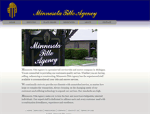 Tablet Screenshot of minnesotatitle.com